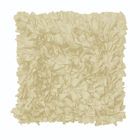 Rapee Morocco Can Filled Cushion Ivory Cushions & Decorative Pillows