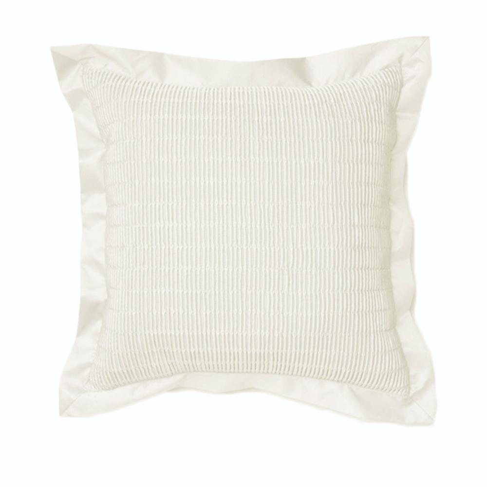 Rapee Morocco Quilted Filled Cushion White Cushions & Decorative Pillows