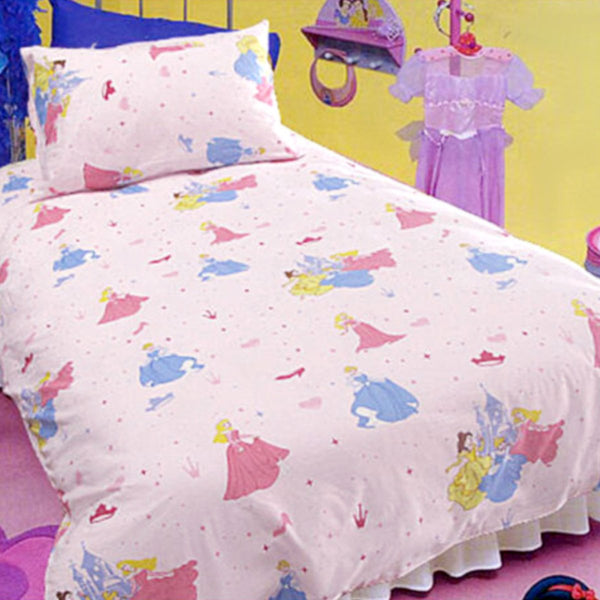 Disney Princess Pink Quilt Cover Set Single Quilt Covers