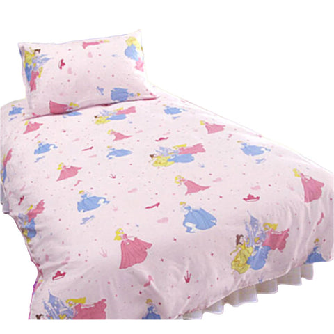 Disney Princess Pink Quilt Cover Set Single Quilt Covers
