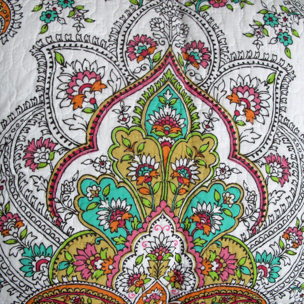 100% Cotton Cover Lightly Quilted Coverlet Set Abigail Queen Quilt Covers