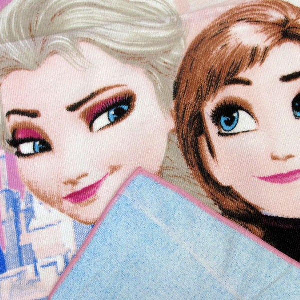 Bloomington Frozen Elsa And Anna Kids Cartoon Printed Microfiber Beach Towel 70 X 137 Cm Towels & Washcloths
