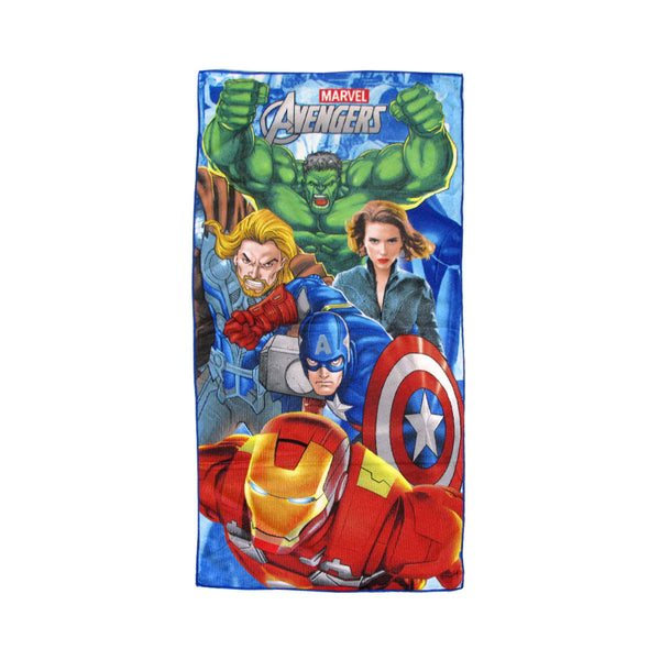 Bloomington Marvel Avengers Kids Cartoon Printed Microfiber Beach Towel 70 X 137 Cm Towels & Washcloths
