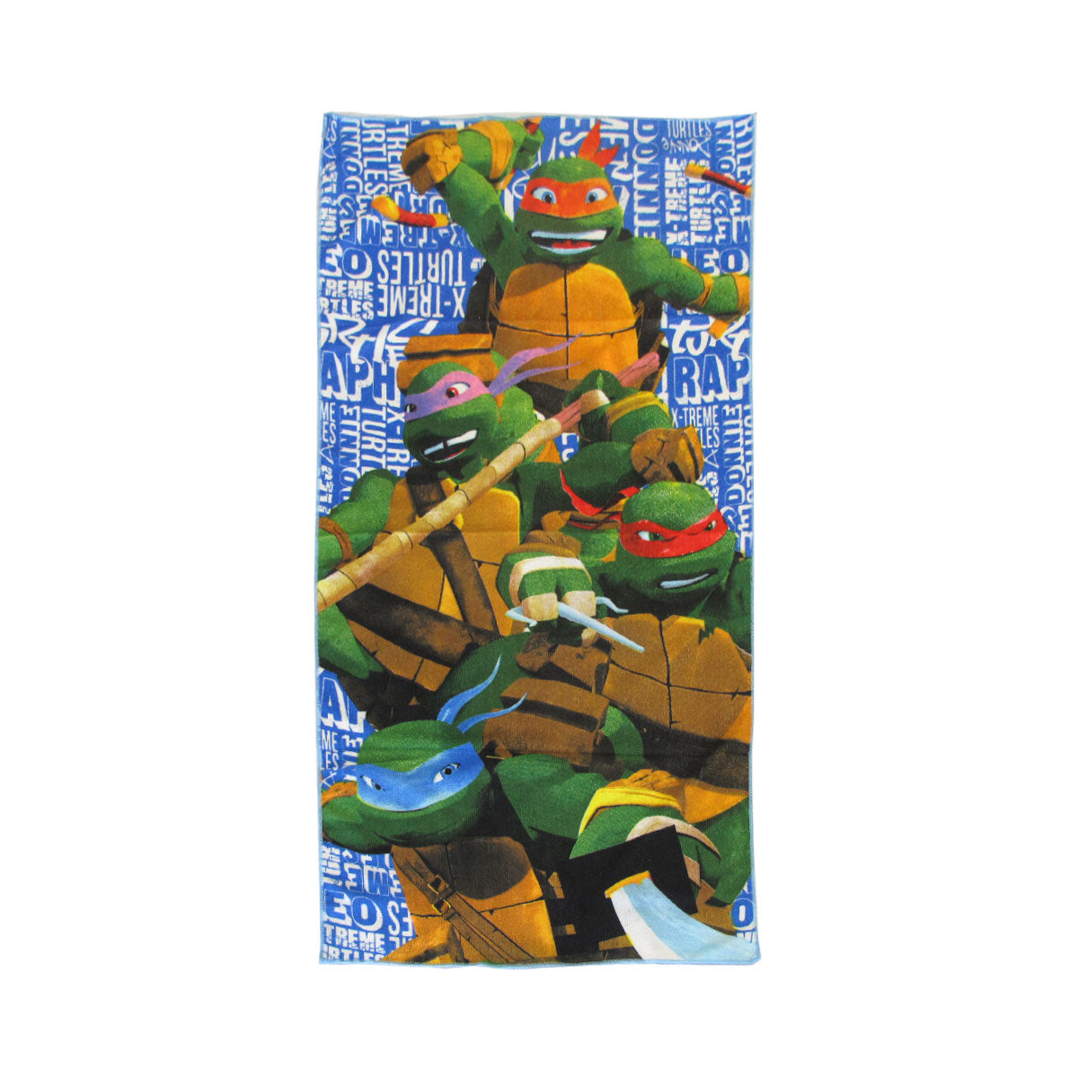 Bloomington Ninja Turtles Kids Cartoon Printed Microfiber Beach Towel 70 X 137 Cm Towels & Washcloths