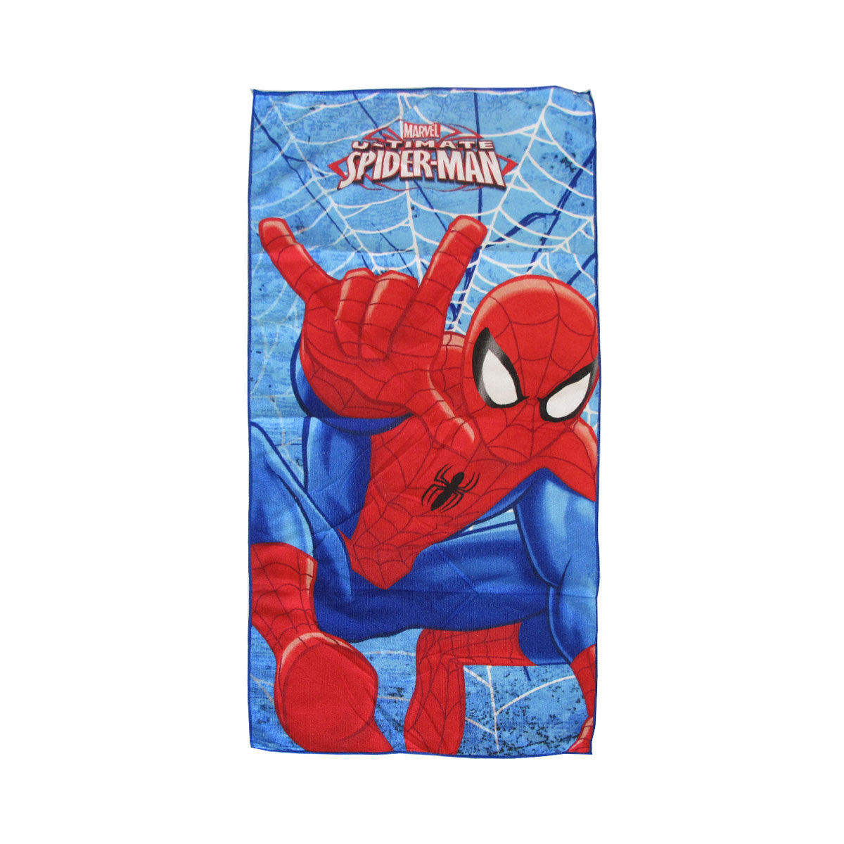 Bloomington Ultimate Spiderman Kids Cartoon Printed Microfiber Beach Towel 70 X 137 Cm Towels & Washcloths