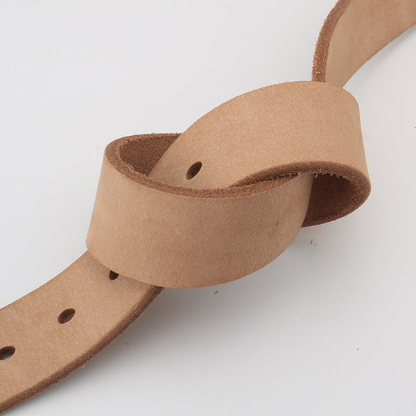 Men's Genuine Leather Belt Full Grain Cowhide With Detachable Buckle (130Cm) Belts