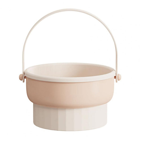 3 In 1 Makeup Brushes Cleaner Sponge Washing Box Drying Basket Beige Other Makeup Tools & Accs.