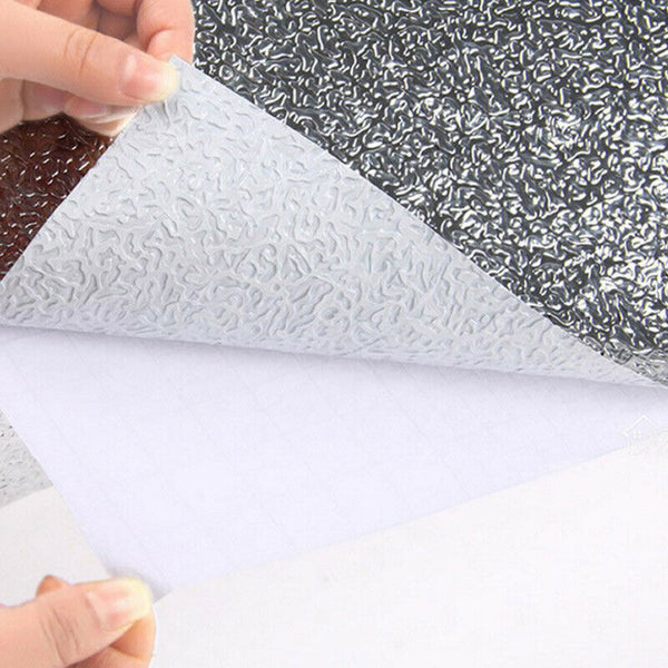 Aluminum Foil Sticker Self Adhesive Oil Proof Waterproof Kitchen Cabinet Wall(40*500Cm) Other Kitchen Gadgets