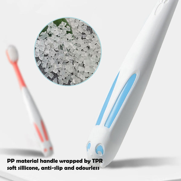 10 Pcs Set Rabbit Shape Super Soft Children's Toothbrushes For 2 8 Years Toothbrushes