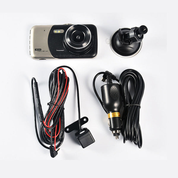 1080P Car Dash Camera Dual Front And Rear Video Dvr Recorder Night Vision Kit Video In Dash Units W/O Gps