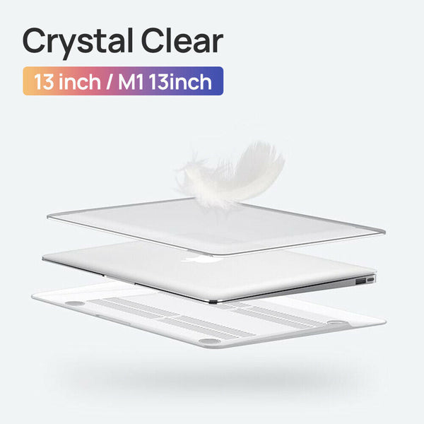 Premium High Quality 13.3'' Crystal Clear Case For 2021 New Macbook Air A2337 A2179 A1932 Laptop Cases & Bags