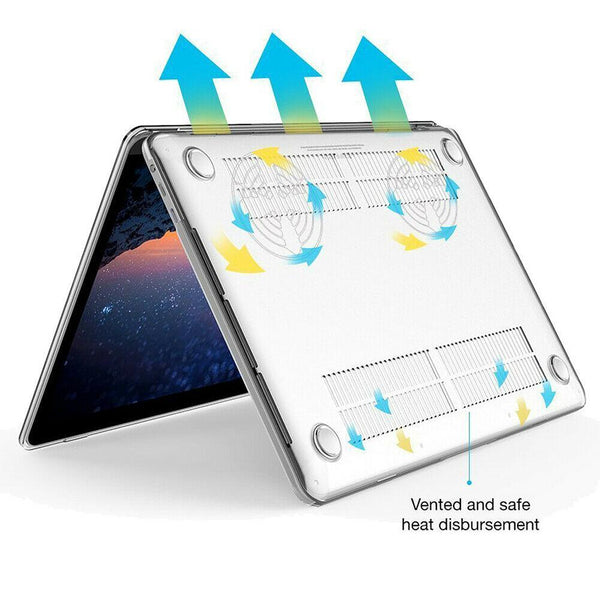 Premium High Quality 13.3'' Crystal Clear Case For 2021 New Macbook Air A2337 A2179 A1932 Laptop Cases & Bags
