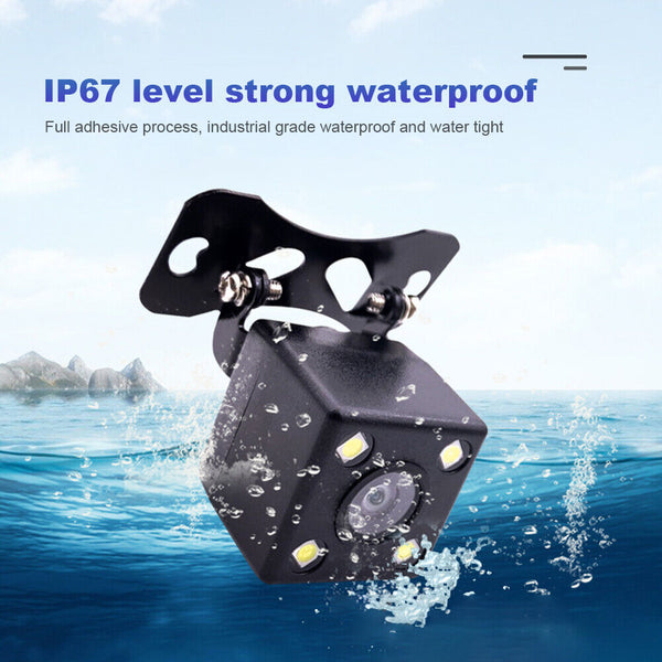 1 X 4Led Car Rear Camera Auto Parking Monitor With Night Vision And 5.5M Cable Rear View Monitors/Cams & Kits