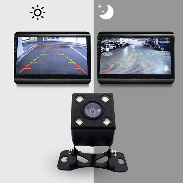 1 X 4Led Car Rear Camera Auto Parking Monitor With Night Vision And 5.5M Cable Rear View Monitors/Cams & Kits