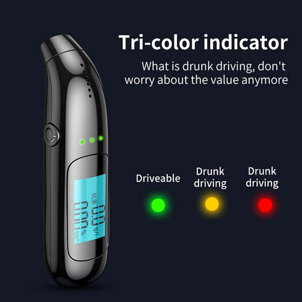 Breathalyzer With Display Rechargeable Digital Electronic Breathalyser Electronic Breathalysers