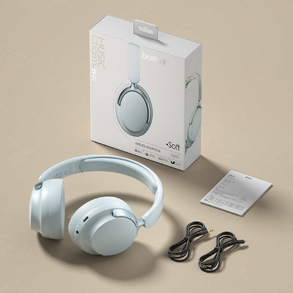 Jr Sy T7 Bluetooth 5.4 Over Ear Headset Wireless With Noise Cancelling Mic Headphones