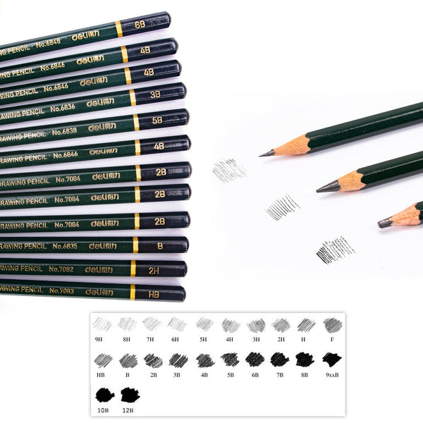 27 In 1 Sketch And Drawing Printing Pencil Set Sketching Art Kit Tools Utility Other Drawing Supplies