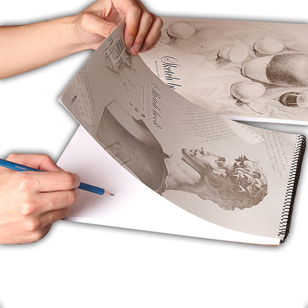 Sketch Pad 40 Sheets Artist Drawing Painting Paper With Thick Baseboard A4 (28.7*20.8Cm) Other Drawing Supplies