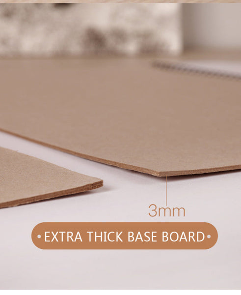 Sketch Pad 40 Sheets Artist Drawing Painting Paper With Thick Baseboard A4 (28.7*20.8Cm) Other Drawing Supplies