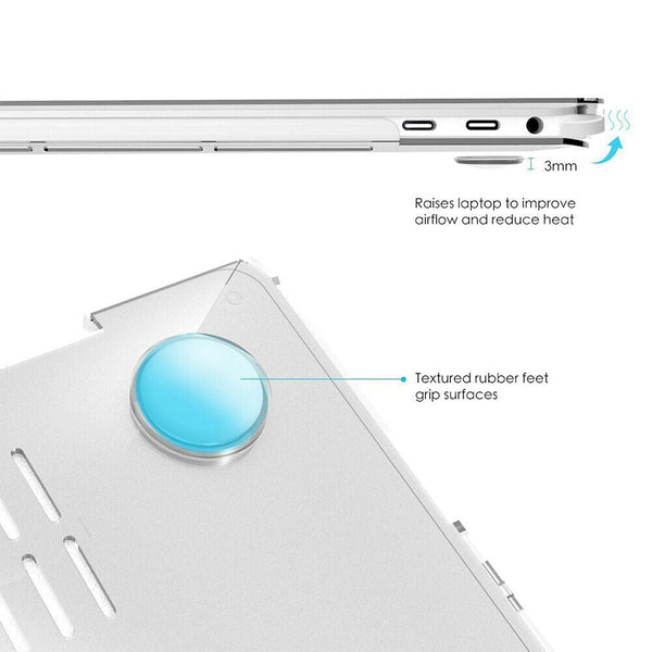 2020 Macbook Pro 13 Inch Case Plastic Hard Shell For A2251 A2289 A2179(Claer) Case Mods Stickers & Decals