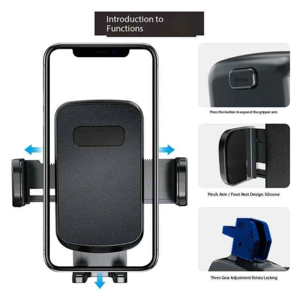 Universal Car Phone Stand Dashboard Hands Free Mount Holder Mounts & Holders