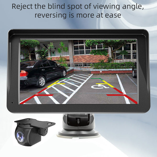 7" Ips Hd Touch Screen Apple Android Carplay With Dual Dashcam 64G Card Video In Dash Units W/O Gps