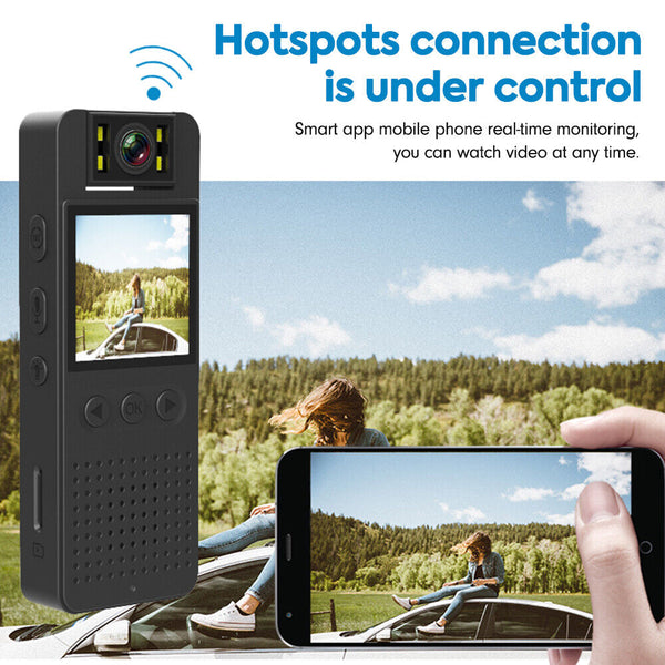 1080P Wifi Hd Stable Riding Camera Wearable Video Recorder Comes With 64G Sd Card Other Camera & Photo Accs