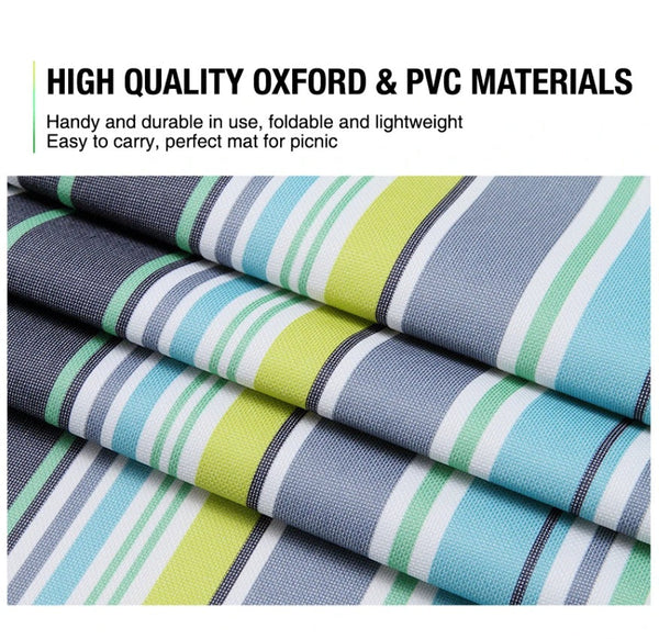 Large Waterproof Thickened Moisture Proof Outdoor Camping Picnic Mat (Green) Picnic Rugs