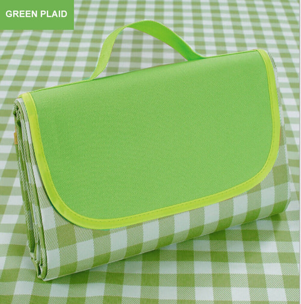Large Waterproof Thickened Moisture Proof Outdoor Camping Picnic Mat (Green) Picnic Rugs