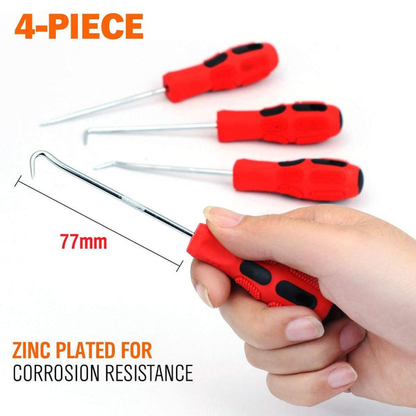 4X Car Pick And Hook Set O Ring Seal Remover Gasket Puller Other Auto Tools & Supplies