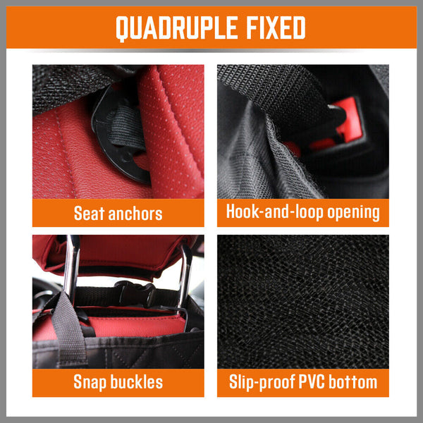 Sedy Pet Dog Waterproof Seat Cover Protector Hammock Back Rear Bench Mat For Car Suv Pet Transport