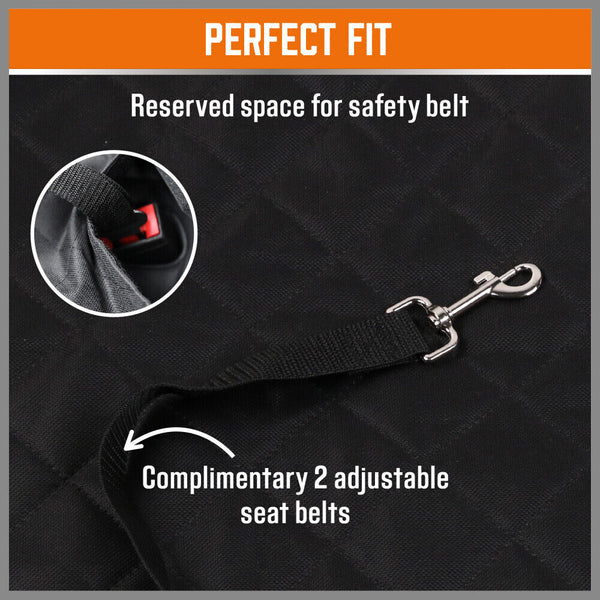 Sedy Pet Dog Waterproof Seat Cover Protector Hammock Back Rear Bench Mat For Car Suv Pet Transport