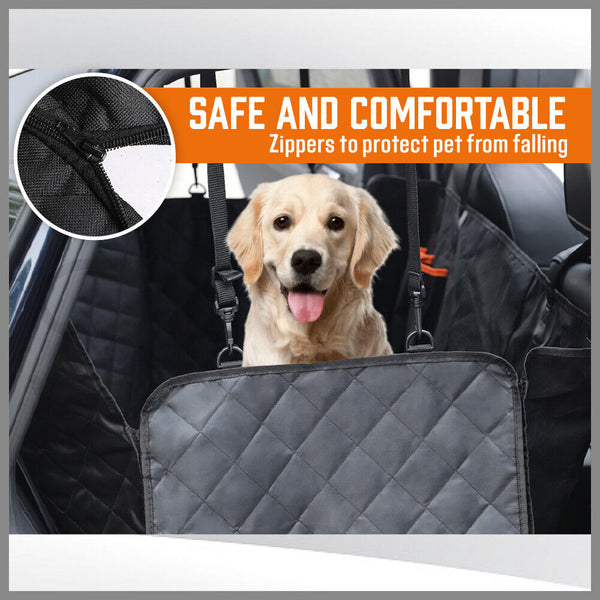 Sedy Pet Dog Waterproof Seat Cover Protector Hammock Back Rear Bench Mat For Car Suv Pet Transport