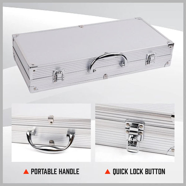 18Pcs Bbq Tool Set Stainless Steel Barbecue Utensil Cooking Grill Outdoor Cook Barbecue Accessories