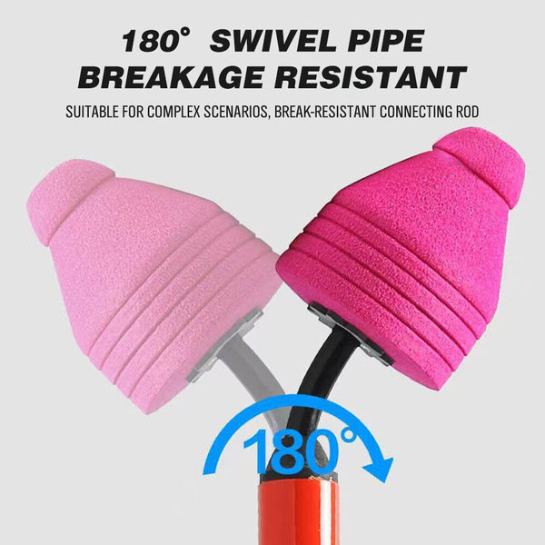 Horusdy 62Cm High Pressure Toilet Unblock Pipe Plunger Bathrooms Floor Drains Drain & Toilet Plungers