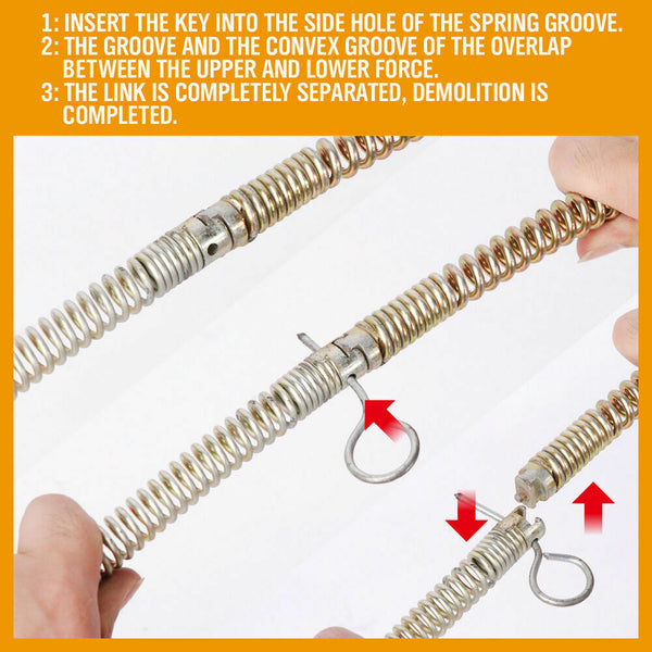 Sedy 400W Drain Cleaner Electric Eel Rigid Plumbing Sewerage Pipe Machine 6 Cutters Placeholder