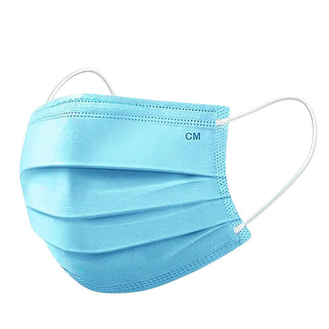 50Pc General Daily Protection 3 Layer Anti Bacterial Filter Au Stock Face Masks