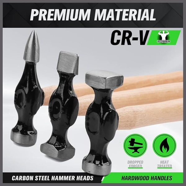 Swanlake Garden Tools 7 Piece Auto Body Repair Kit With Carbon Steel Hammer Heads 66076 Dent Repair Kits & Tools