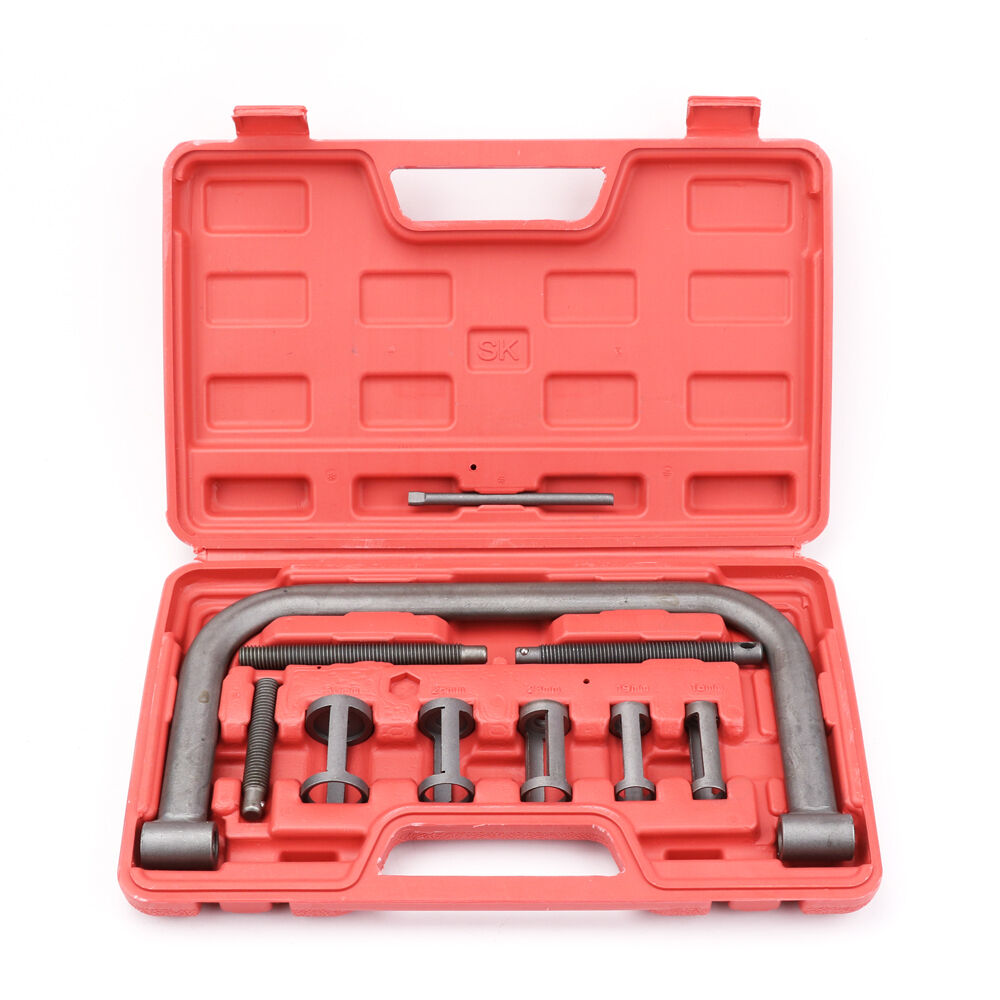 Sedy Valve Spring Compressor Removal Installer Tool Set Fit Car Motorcycle Van Engine Other Auto Tools & Supplies