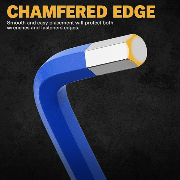 Elead Jumbo Hex Key Allen Wrench Set | 13 Piece Metric 2 19Mm Long Ball End Durable Cr V Automotive Mechanic Furniture Professional Grade Tools Wrench