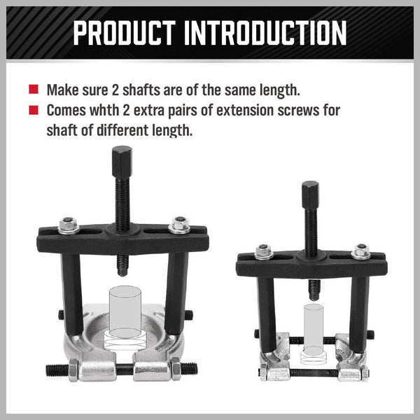 Sedy 12 Piece Bearing Splitter Gear Puller Fly Wheel Separator Tool Kit Set With Box Pullers & Extractors