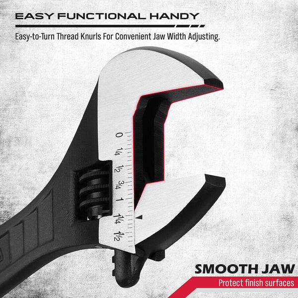 Sedy 4Pc Wrench Set Shifter Heavy Duty Sae & Metric Household Repair Wrench Sets