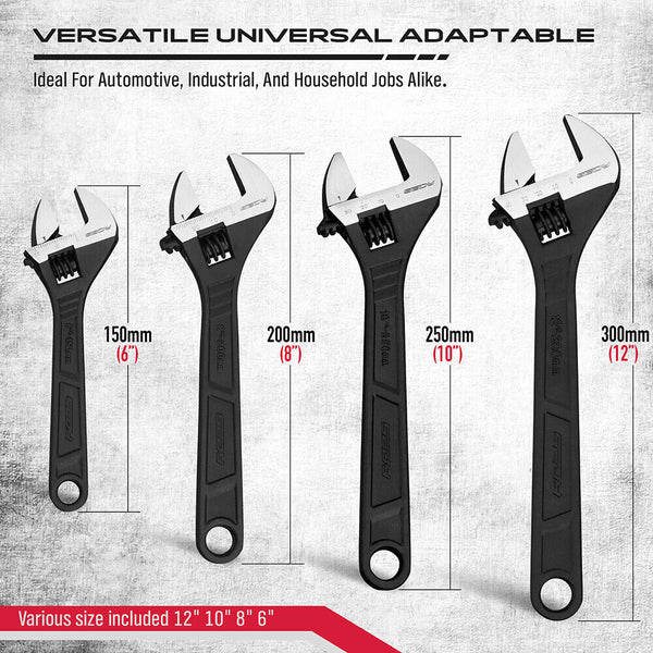Sedy 4Pc Wrench Set Shifter Heavy Duty Sae & Metric Household Repair Wrench Sets