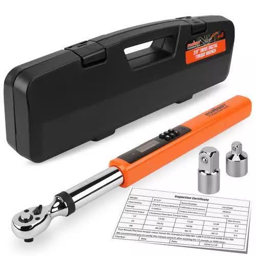 3/8" Drive Digital Torque Wrench Electronic Adjustable Range 44Ftlb Other Wrenches & Spanners