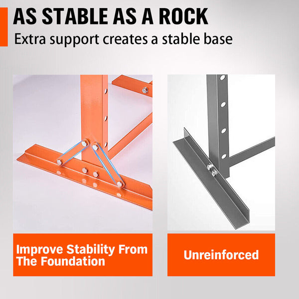 Horusdy 12T Hydraulic Shop Press Bending Frame Benchtop Jack Stand Heavy Duty Jacks & Jack Stands