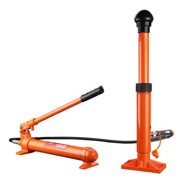 Sedy 12T Porta Power Kit Hydraulic Ram Pump Oil Hose Automotive Body Repair Tool Jacks & Jack Stands