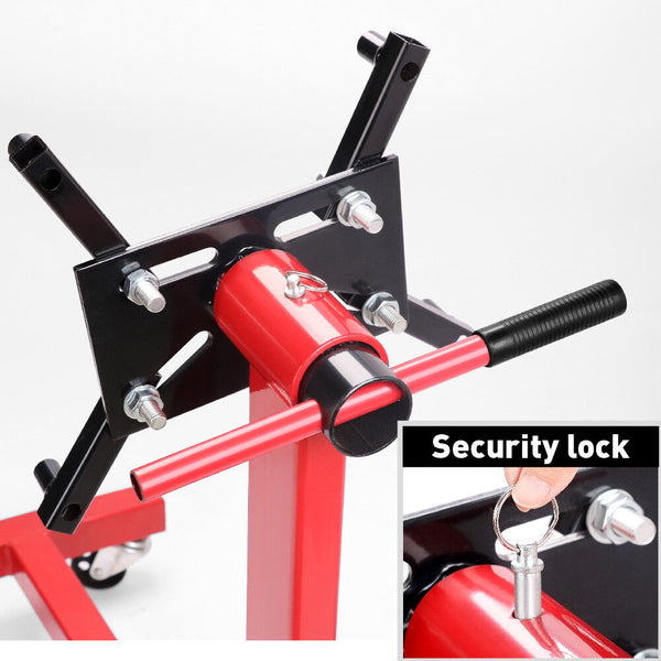 450Kg / 1000Lb Engine Stand Cars Auto Motor Crane Industrial Workshop Move Hoist Cranes & Hoists
