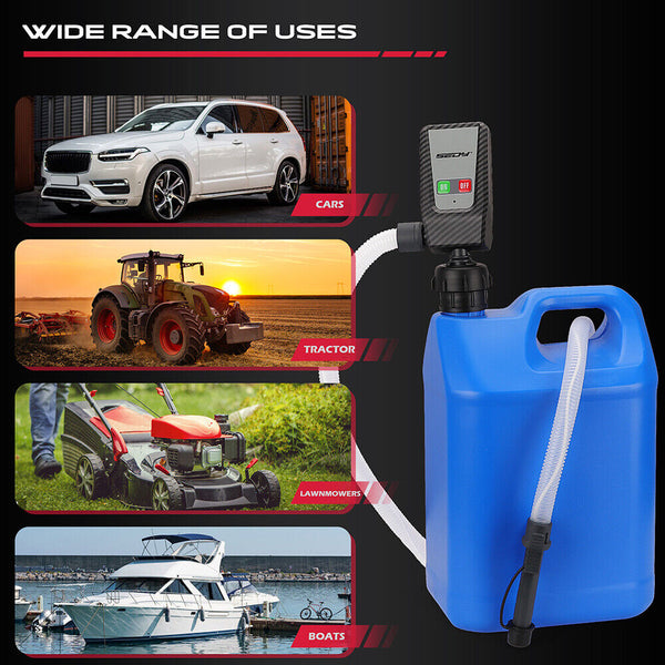 Multipurpose Fuel Transfer Pump Battery Powered Gasoline Hose Au Fuel Pumps