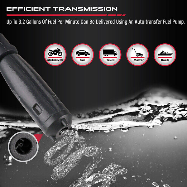 Multipurpose Fuel Transfer Pump Battery Powered Gasoline Hose Au Fuel Pumps