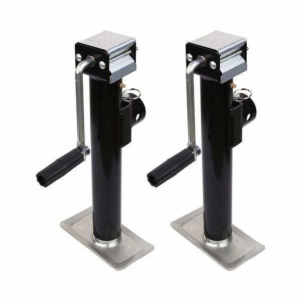 2X Trailer Canopy Jack Stand 2267Kg/ 5000Lbs Heavy Duty Weld Bracket Jacks & Jack Stands